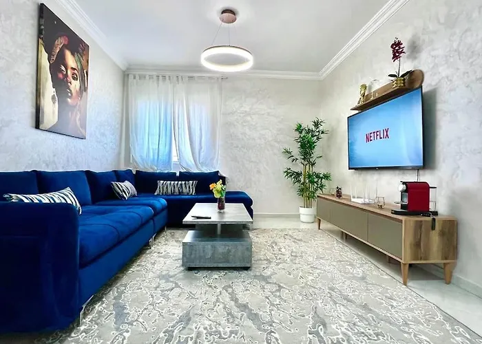 T6 Appartement Entierement Neuf Au Coeur De Temara